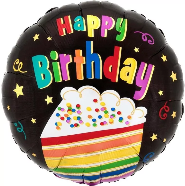 Balon foliowy Rainbow cake - tantis.pl