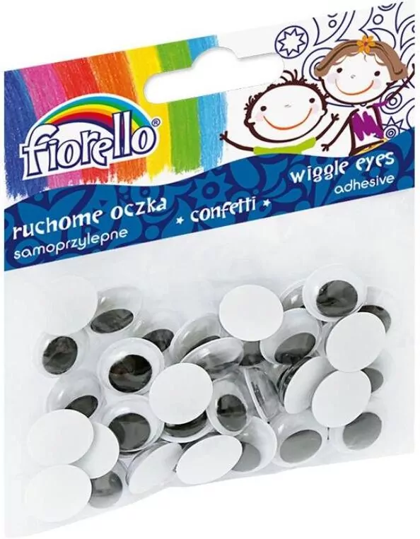 Fiorello. Confetti oczka samoprzylepne - tantis.pl