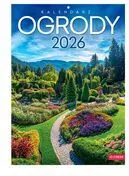 Kalendarz Ogrody 2026. A4 Wieloplanszowy - tantis.pl