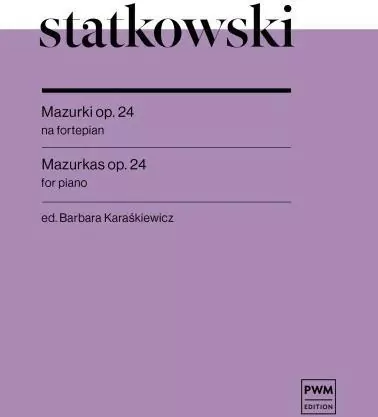 Mazurki op. 24 nuty na fortepian - tantis.pl