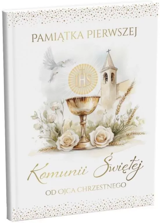 Pamiątka książeczka Komunia - tantis.pl