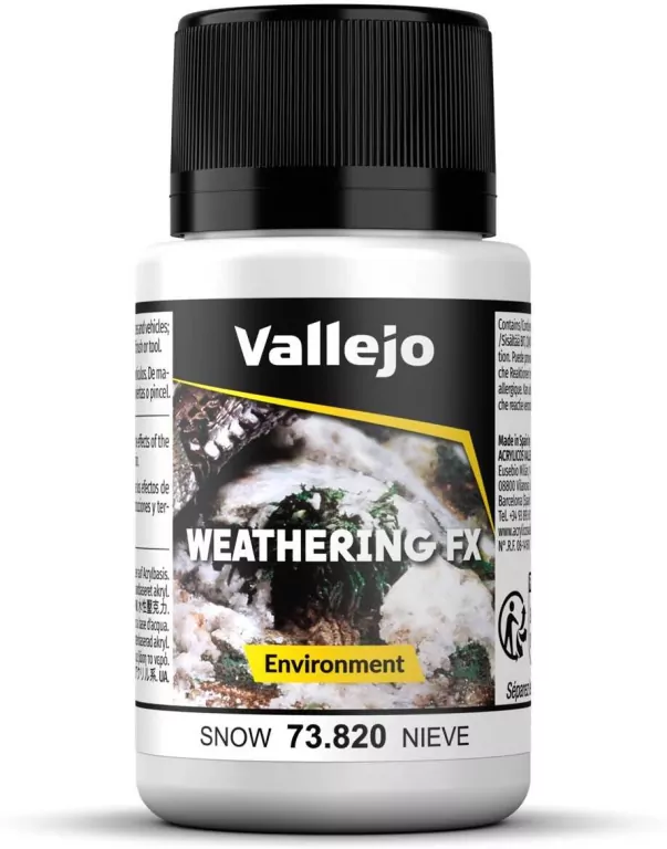 Vallejo: 73.820 - Weathering FX - Environment - Snow (40 ml) - tantis.pl