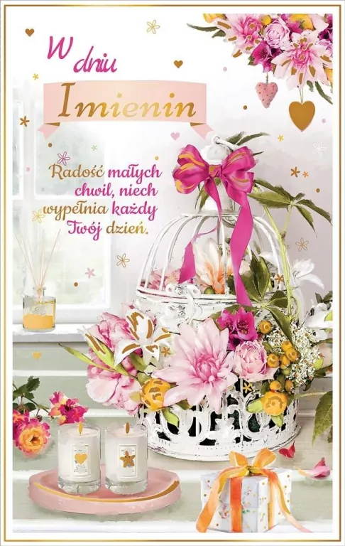 Kartka Imieninowa IM12 - tantis.pl