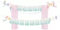 Baner Happy Birthday Syrenka 130x100cm - tantis.pl
