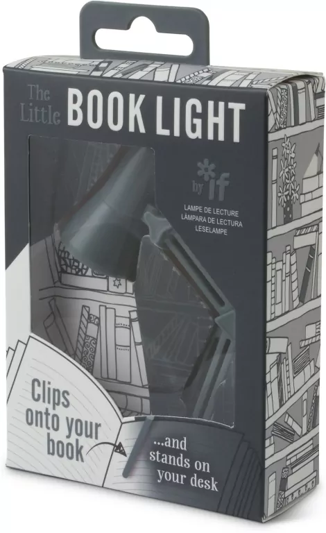 The Little Book LIght. Lampka do książki szara - tantis.pl