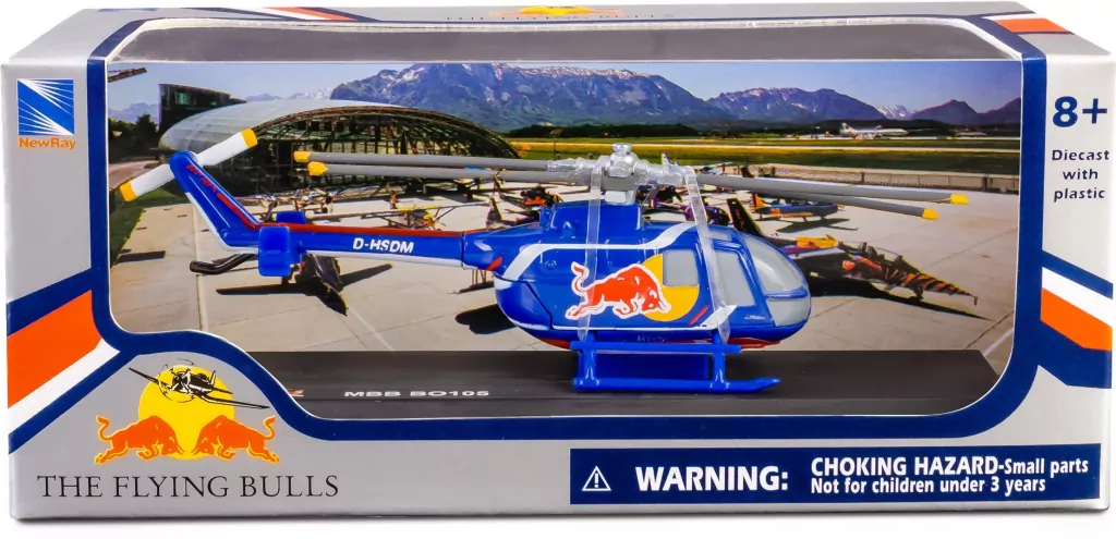 Helikopter 1:90 MBB BO105 The flying bull - tantis.pl