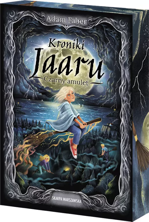 Kroniki Jaaru. Czarny amulet (ilustrowane brzegi) - tantis.pl