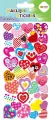 Naklejki 3D Puffy Color Hearts 9,5x22cmHAPPY COLOR - tantis.pl