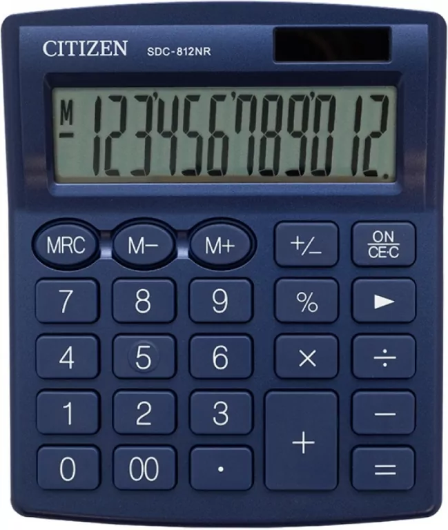 CITIZEN. Kalkulator biurowy, granatowy - tantis.pl