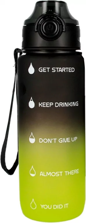 Bidon 750ml Green-Black - tantis.pl