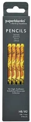 Ołówek Van Gogh Sunflowers 4szt - tantis.pl