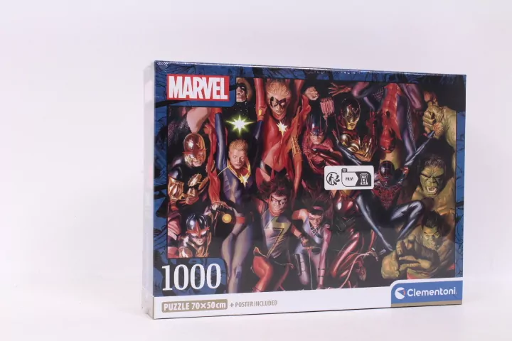 Puzzle 1000 Compact Marvel The Avengers - tantis.pl