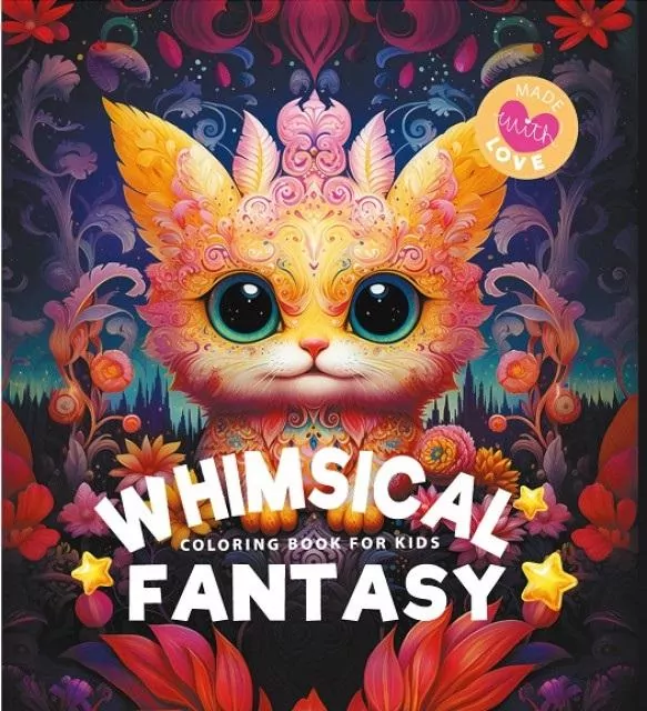 Kolorowanka. Whimsical fantasy. Stworki - tantis.pl