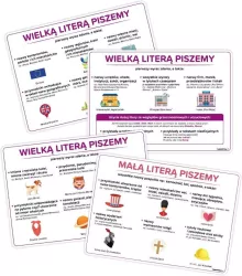 Plansze edukacyjne - zasady pisowni