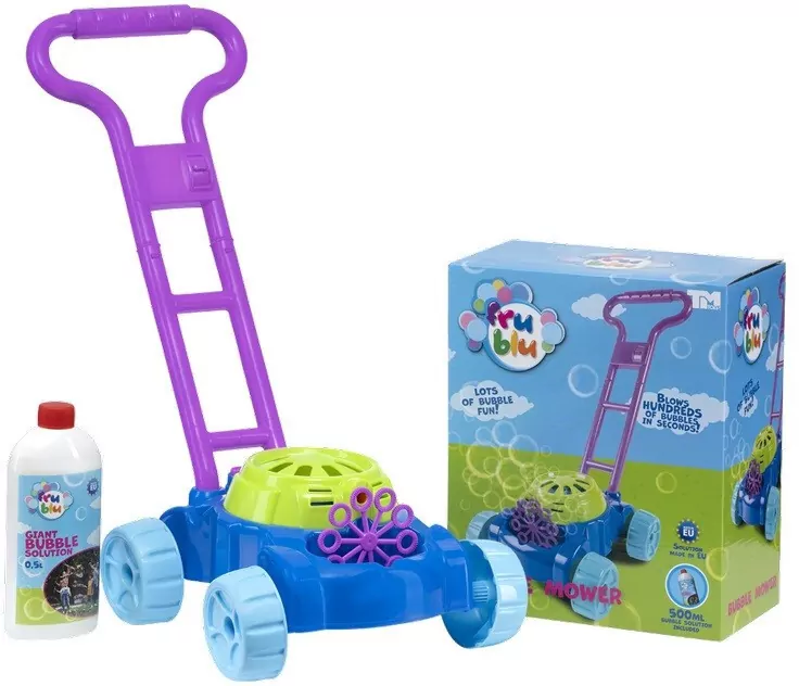 Fru Blu. Kosiarka na bańki mydlane + płyn 500 ml - tantis.pl