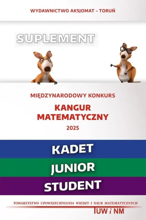 Matematyka z wesołym kangurem Suplement 2025 - tantis.pl