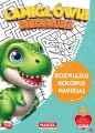 Łamigłówki dinozaura z naklejkami - tantis.pl