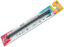 Dwustronny pędzelek do kaligrafii i liternictwa XFSW34 czarny 1 szt.