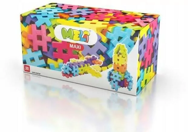 Klocki Meli Maxi 50 elementów - tantis.pl