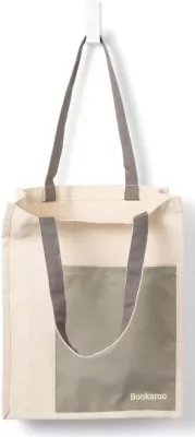 Bookaroo Torba bawełniana Fern&Cream