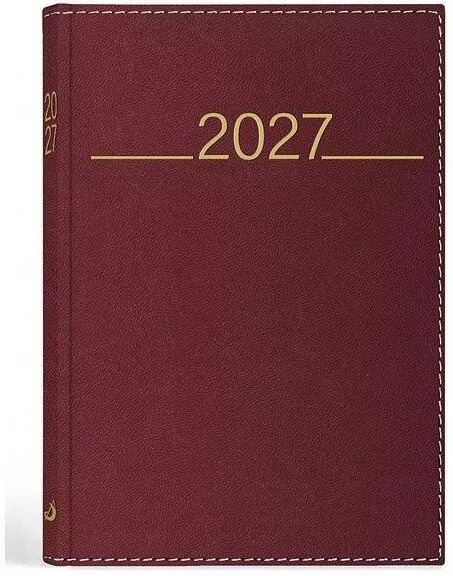 Terminarz 2027 A5 Madrid bordowy - tantis.pl