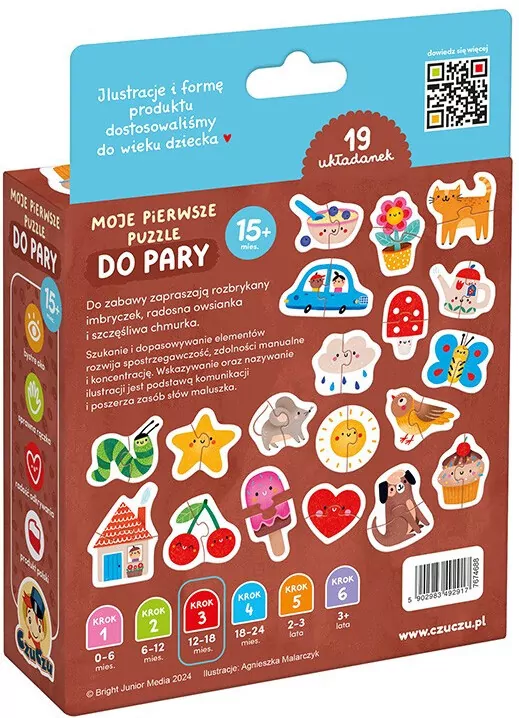 CzuCzu. Moje pierwsze puzzle. Do pary 15m+ - tantis.pl
