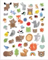 Naklejki puffy Bebe Friends 50szt - tantis.pl