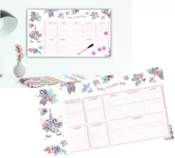 Planer magnetyczny jednorożec + marker + magnesy