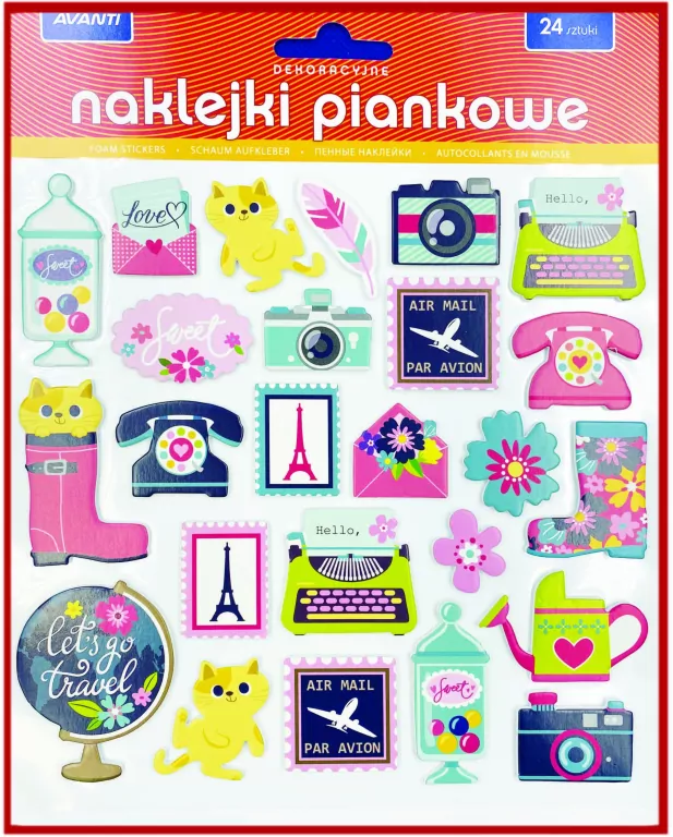 Avanti. Naklejki piankowe całoroczne V2 - tantis.pl