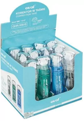 Korektor Oval Orbitec w taśmie 5mmx6m