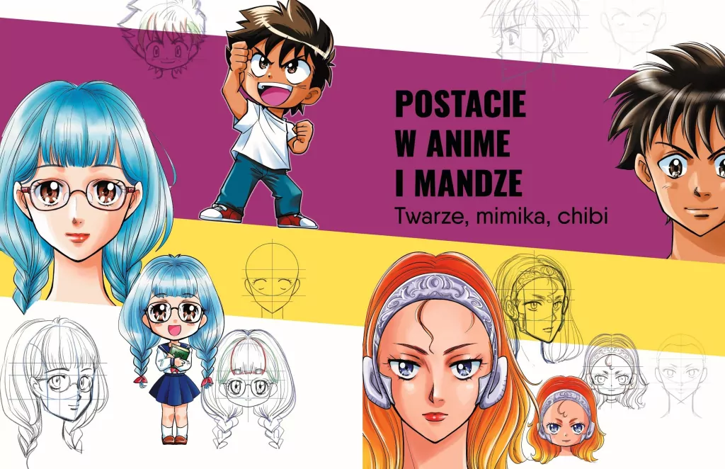 Rysowanie i malowanie twarzy. Anime i manga - tantis.pl