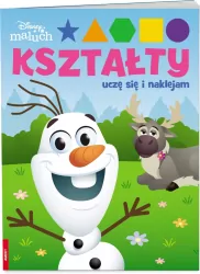 Kształty. Uczę się i naklejam. Disney Maluch