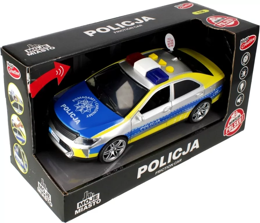 Auto policja. Moje Miasto - tantis.pl
