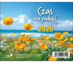 Kalendarz 2026 biurkowy czas na radość