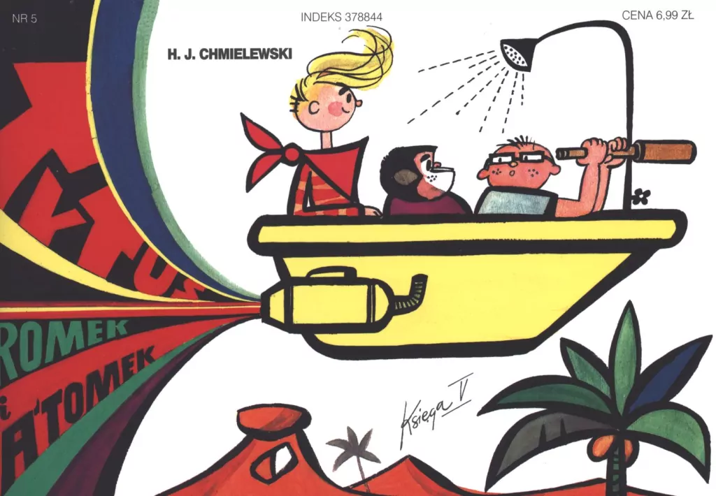 Podróż do ćwierć koła świata. Tytus, Romek i A'Tomek. Księga V - tantis.pl