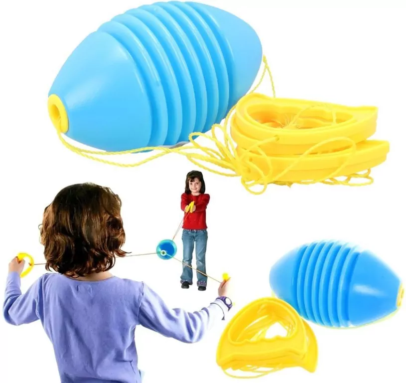 Piłka do przeciągania na sznurku - tantis.pl