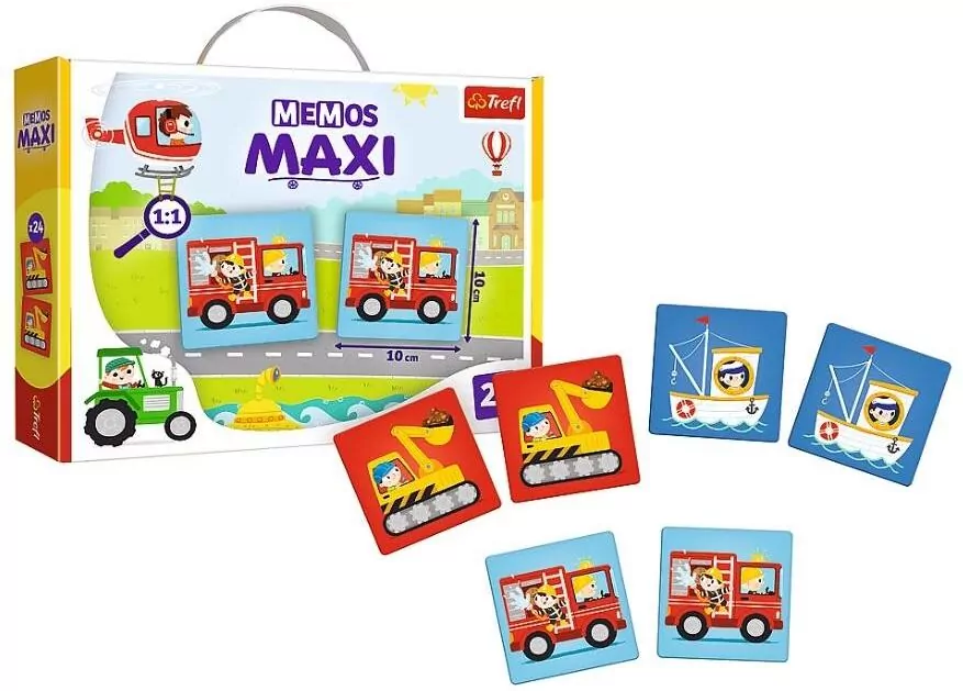 Memo Maxi Pojazdy - tantis.pl