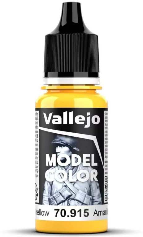 Vallejo: 70.915 - Model Color - Deep Yellow (18 ml) - tantis.pl