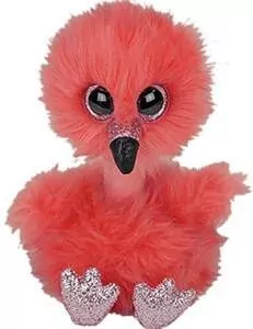 TY BEANIE BOOS. Franny flaming z długą szyją, 15cm 36381 - tantis.pl