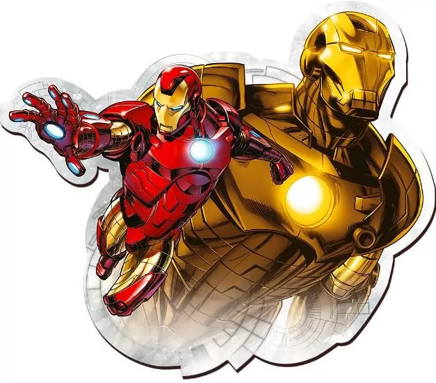 Puzzle drewniane 160. Odważny Iron Man. 20183 - tantis.pl