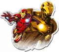 Puzzle drewniane 160. Odważny Iron Man. 20183 - tantis.pl