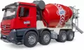 Betoniarka czerwona. Mercedes Benz - tantis.pl