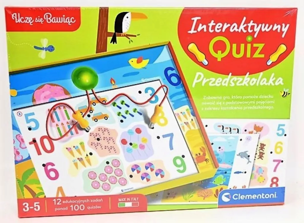 Uczę się bawiąc. Interaktywny quiz przedszkolaka - tantis.pl