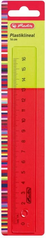 Linijka plastikowa 16cm - tantis.pl