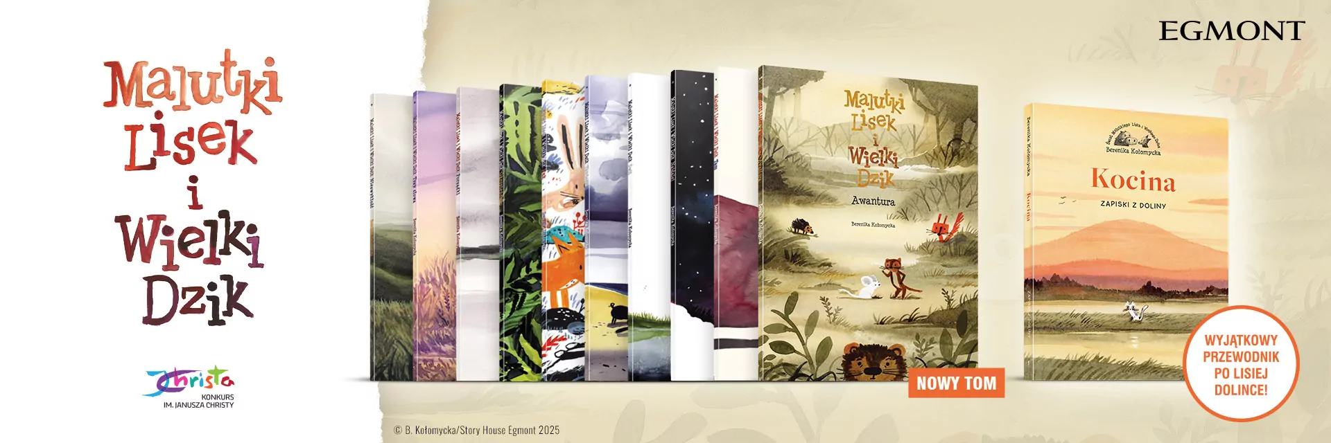 Malutki Lisek i Wielki Dzik