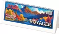 Kalendarz 2027 biurowy Voyager - biały - tantis.pl