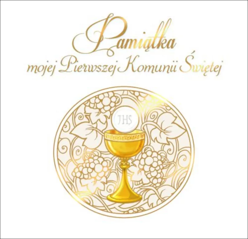 Pamiątka mojej Pierwszej Komunii Świętej - tantis.pl