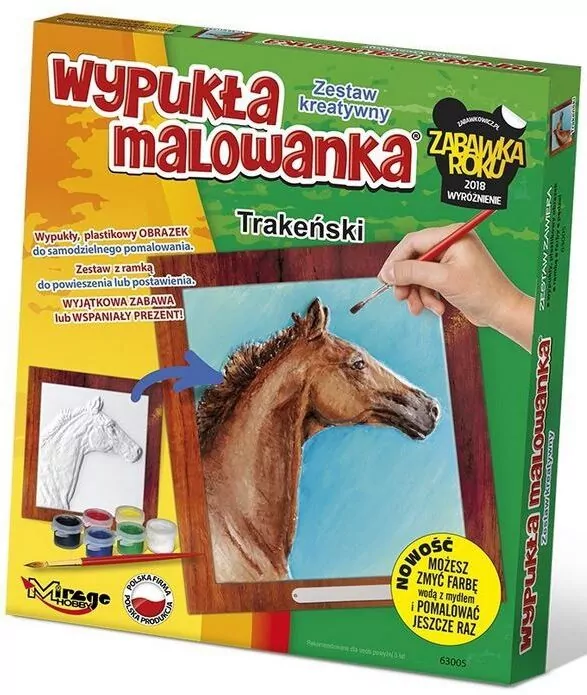 Zestaw Kreatywny do malowania - Koń Trakeński - tantis.pl