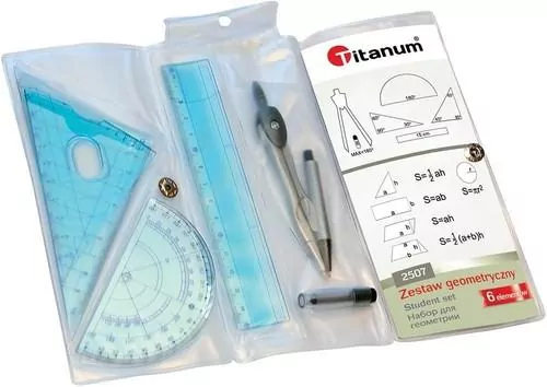 Zestaw geometryczny, 6 elementów - tantis.pl
