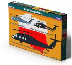 Model helikoptera do sklejania Sikorsky S-70i International 1:48